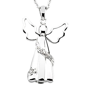 Angel Cremation Keepsake Pendant