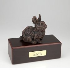Bronze Rabbit Small Cremation Urn