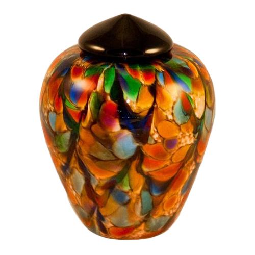 Radiant Glass Pet Cremation Urn