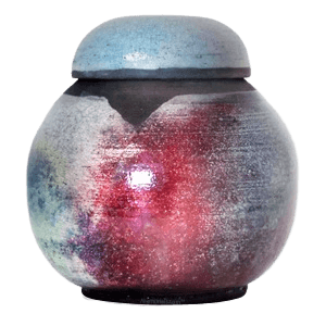 Raku Ireland Ceramic Urn