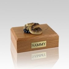 Rattlesnake Small Cremation Urn