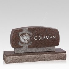 Ravine Companion Granite Headstone