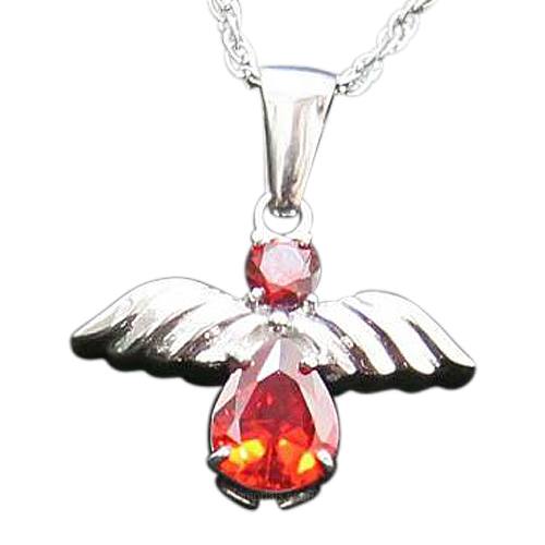Red Angel Cremation Jewelry