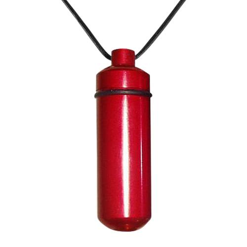 Red Cremation Pendant