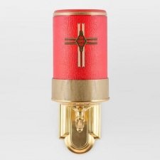 Red Cross Small Wall Mount Candle