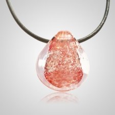 Red Memory Glass Pendants