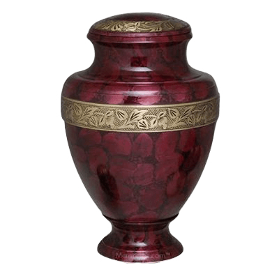 Red Tower Cremation Urn