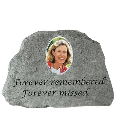 Remembered Me Forever Keepsake Rock