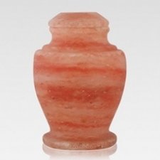 Rock Salt Pet Cremation Urn