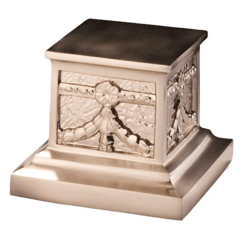 Roman Nickel Cremation Urn
