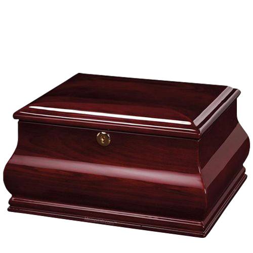 Romance Wood Cremation Urn