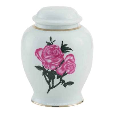 Rosa Ceramic Cremation Urn