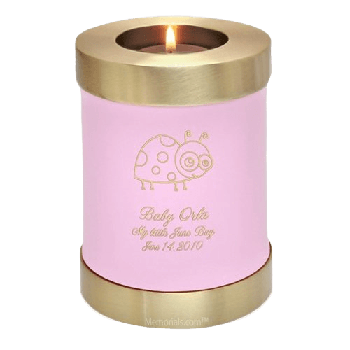 Rose Child Candle Cremation Urns