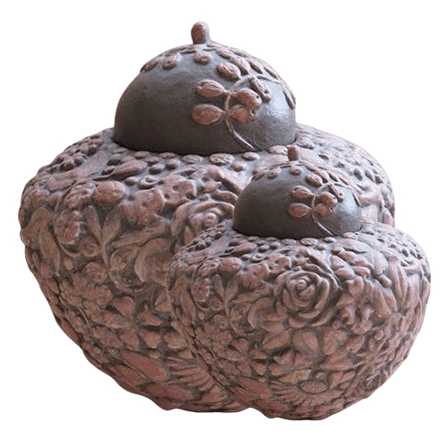 Rosebed Ceramic Cremation Urns