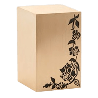 Rosevine Bronze Cremation Urn