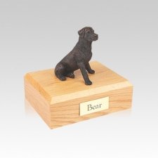 Rottweiler Bronze Small Dog Urn