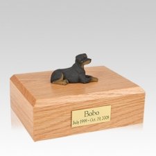 Rottweiler Resting Large Dog Urn