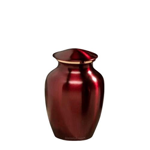 Rouge Metal Medium Urn