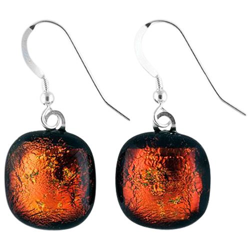 Rusty Red Earrings