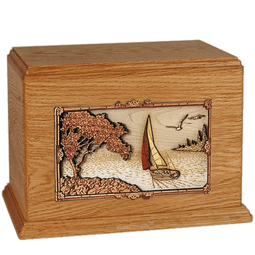 Sailing Cremation Urns For Two