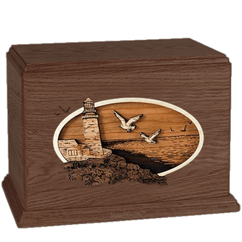 Sea Coast Walnut Companion Urn