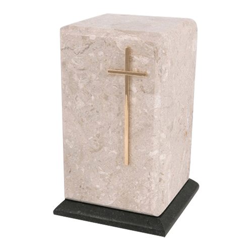 Grande Perlato Marble Cremation Urns