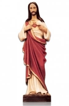 Sacred Heart of Jesus Medium Fiberglass Statues