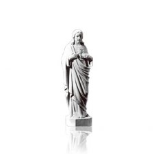 Sacred Heart of Jesus Mini Marble Statues