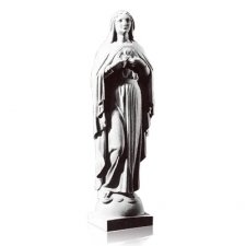 Sacred Heart of Mary Marble Statues