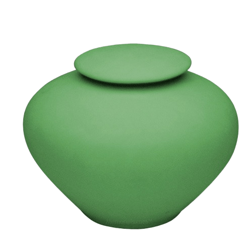 Sage Green Large Porcelain Clay Urn