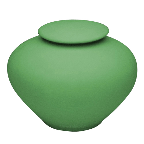 Sage Green Companion Porcelain Clay Urn