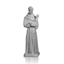 Saint Anthony with Child Small Marble Statue