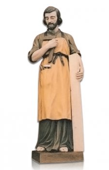 Saint Giuseppe Lavoratore Large Fiberglass Statues