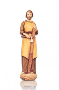 Saint Giuseppe Lavoratore Small Fiberglass Statues