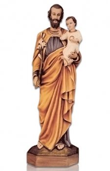 Saint Joseph with Child X Large Fiberglass Statues