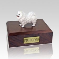 Samoyed Standing X Large Dog Urn