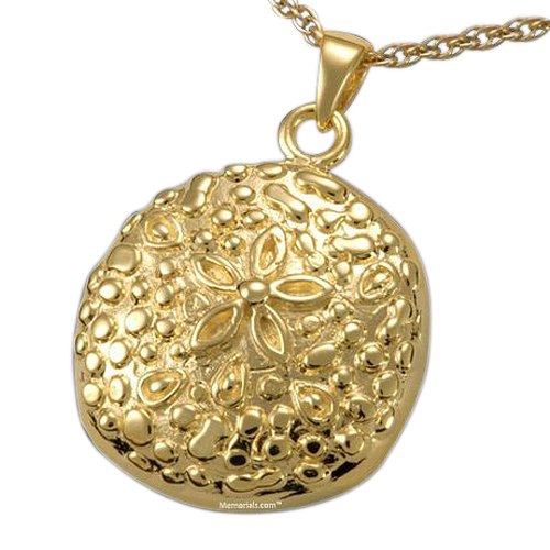 Sand Dollar Cremation Pendant II