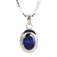 Sapphire Oval Keepsake Jewelry
