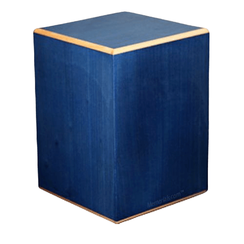 Sapphire Wood Cremation Urn