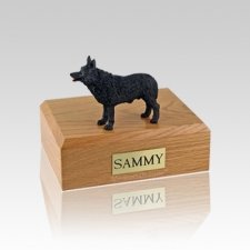 Schipperke Small Dog Urn