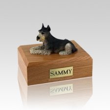 Schnauzer Tari Small Dog Urns