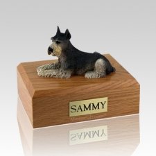 Schnauzer Tari Dog Urns