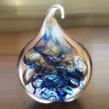 Serenity Ash Glass Weight