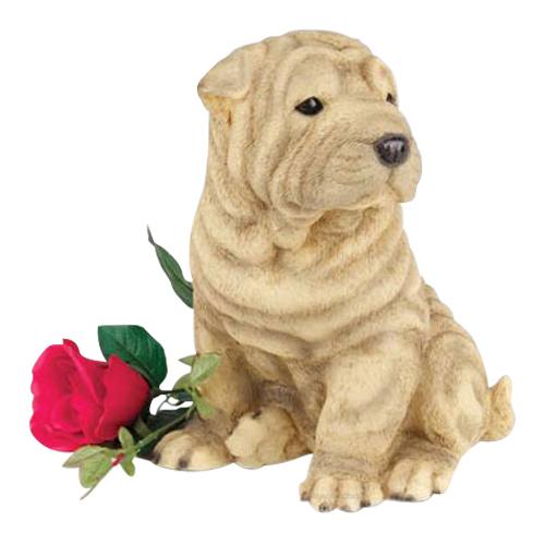 Shar Pei Cremation Urn