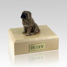 Shar Pei Large Dog Urn