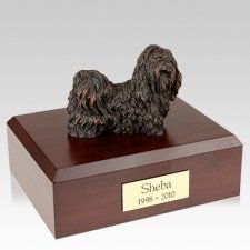 Shih Tzu Bronze X Large Dog Urn