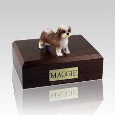 Shih Tzu Tan Puppycut X Large Dog Urn