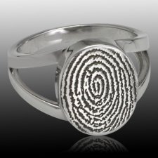 Signet Cremation Print Rings