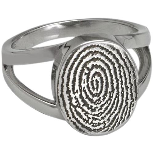 Signet Ring Print Sterling Silver Keepsakes