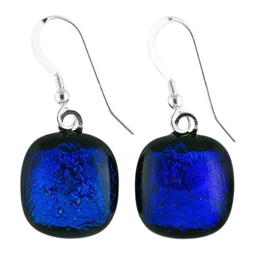 Silver Blue Earrings